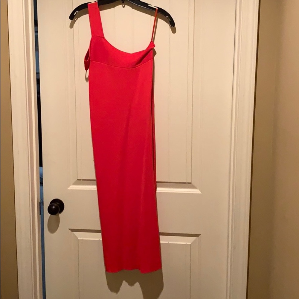 Red dress
